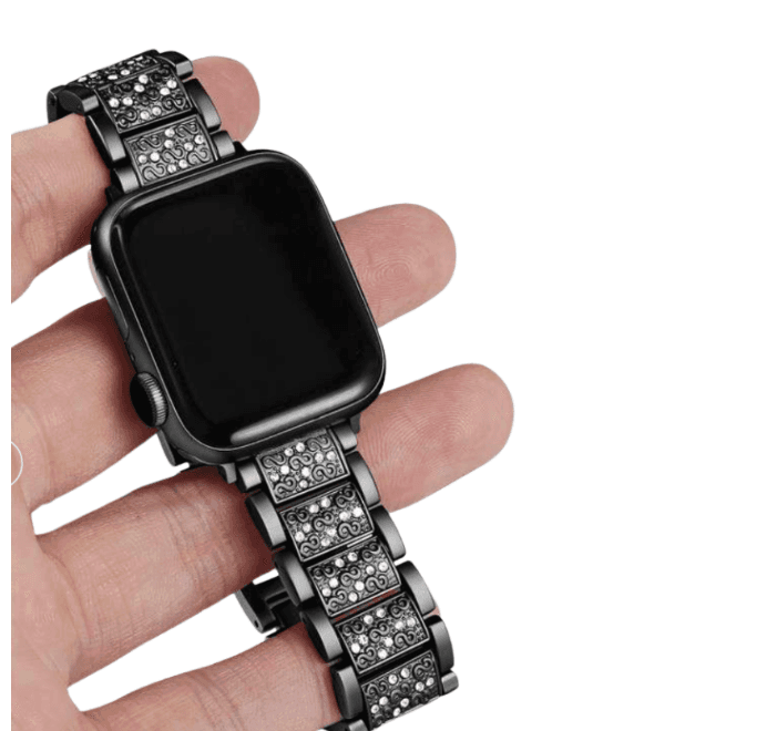 アップルウォッチバンド ラグジュアリークリスタル