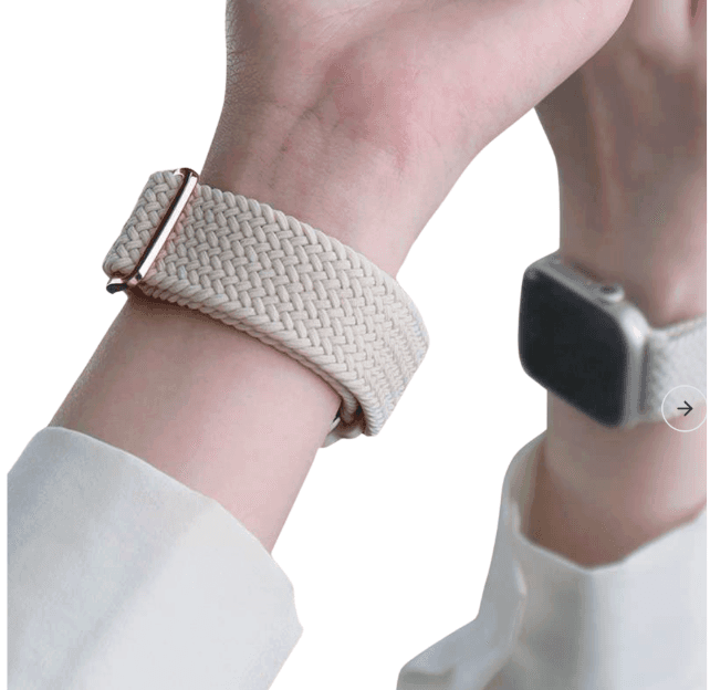 アップルウォッチバンド 編み込みナイロン 透気性タイプ