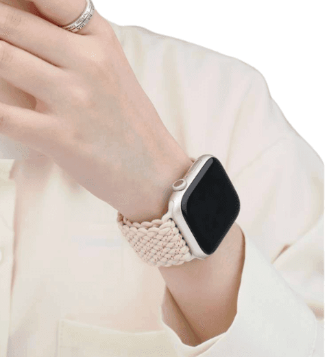 アップルウォッチバンド 編み込みナイロン 透気性タイプ