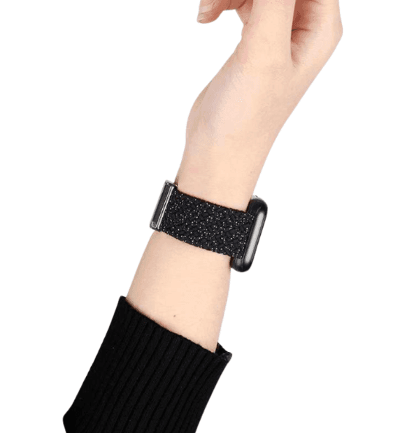 アップルウォッチバンド 星光編みソロループ