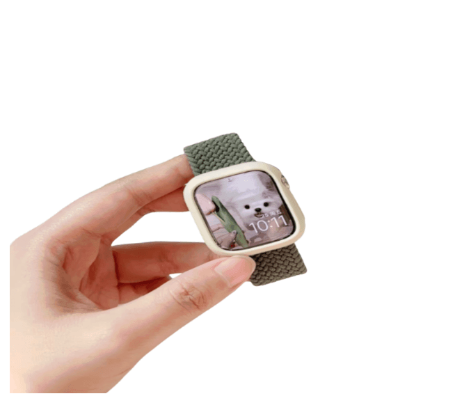 アップルウォッチバンド ナイロン編み シングルループ