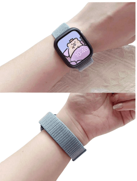 アップルウォッチバンド アップルウォッチ ナイロン編みソロループバンド