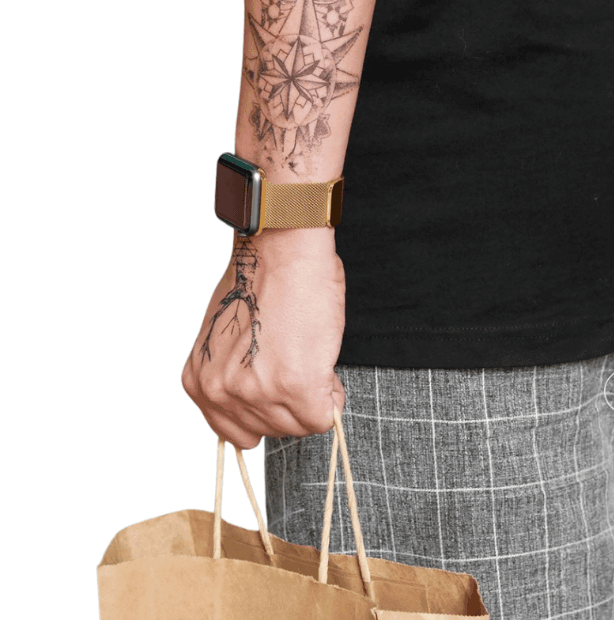 アップルウォッチバンド ミラネーゼ メタルバンド