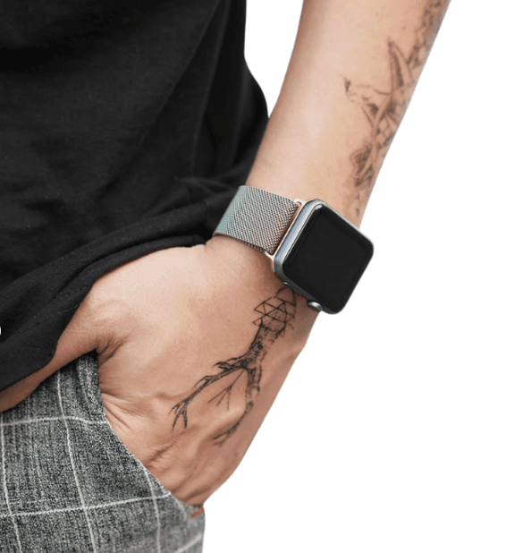 アップルウォッチバンド ミラネーゼ メタルバンド