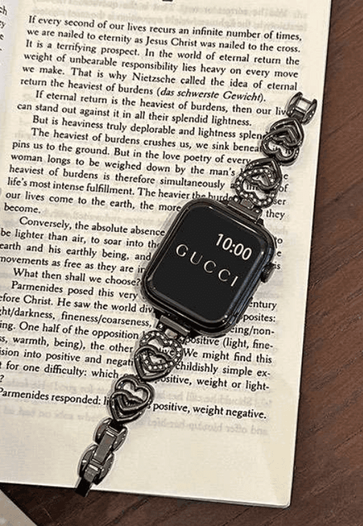 アップルウォッチバンド ハートチェーン