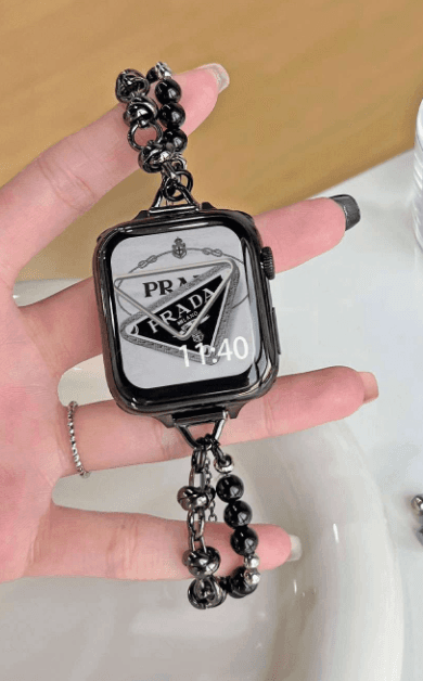 アップルウォッチバンド パールチャームApple Watchバンド