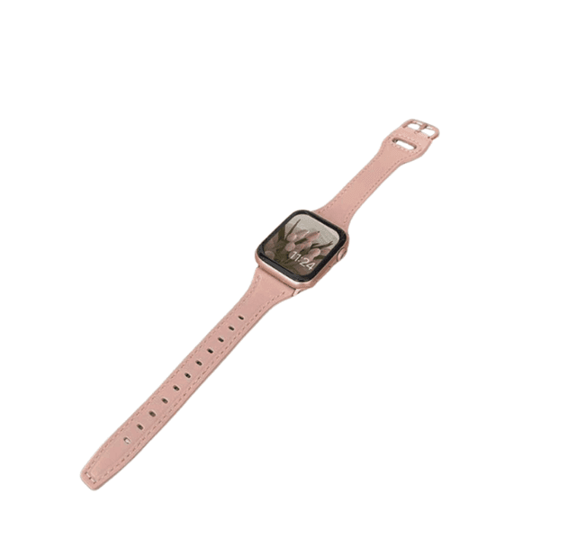 アップルウォッチバンド ソフトレザー スリム ウォッチバンド