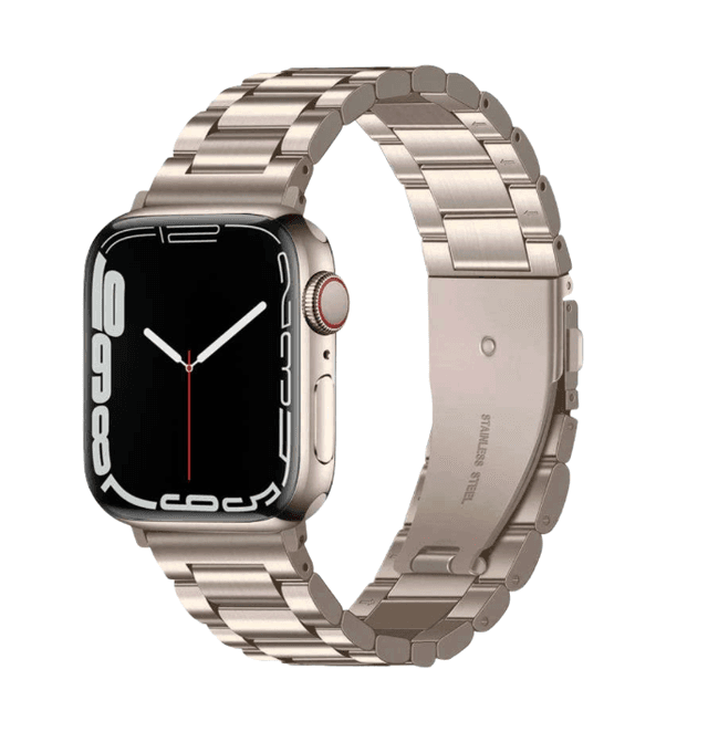 アップルウォッチバンド 高級ステンレス製スマートウォッチバンド