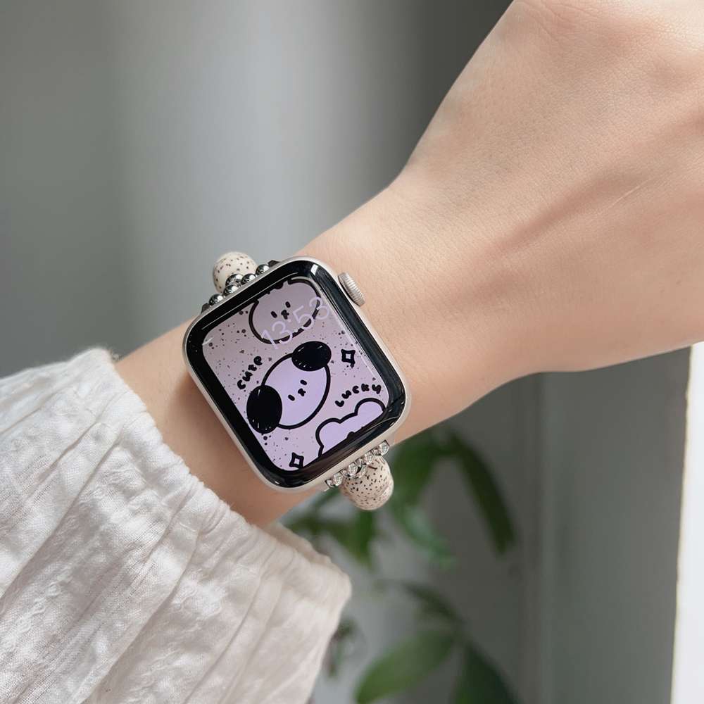 アップルウォッチバンド 天然石ビーズの