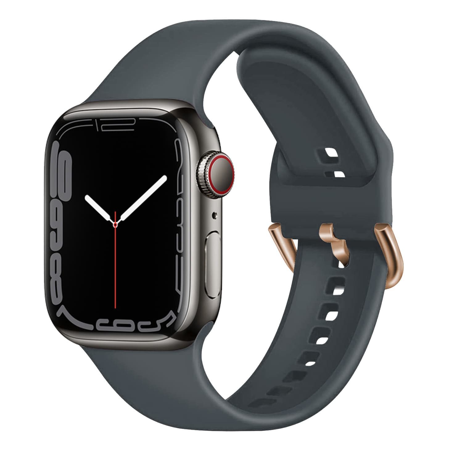 アップルウォッチバンド スポーツ プレミアムシリコン製交換ベルト