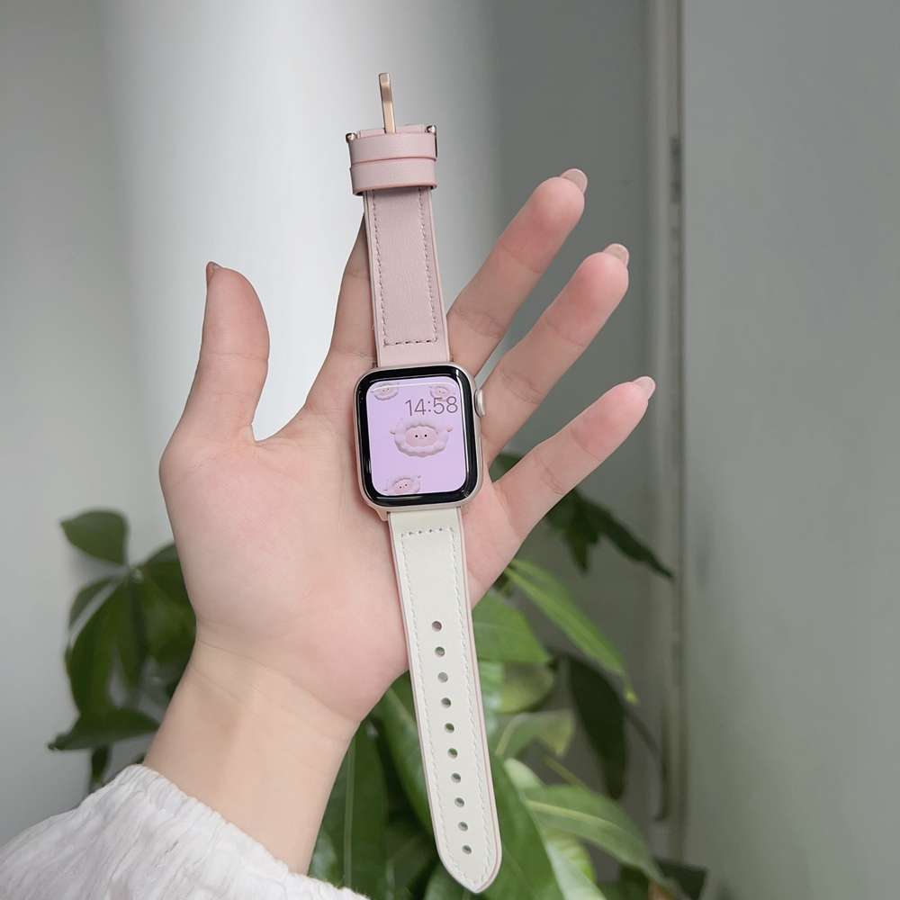 アップルウォッチバンド 本革二重巻きレザーベルト腕時計バンド