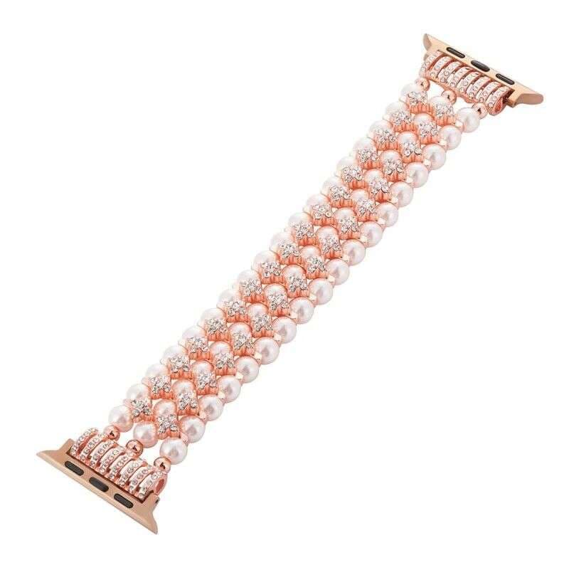 アップルウォッチバンド パールラグジュアリー