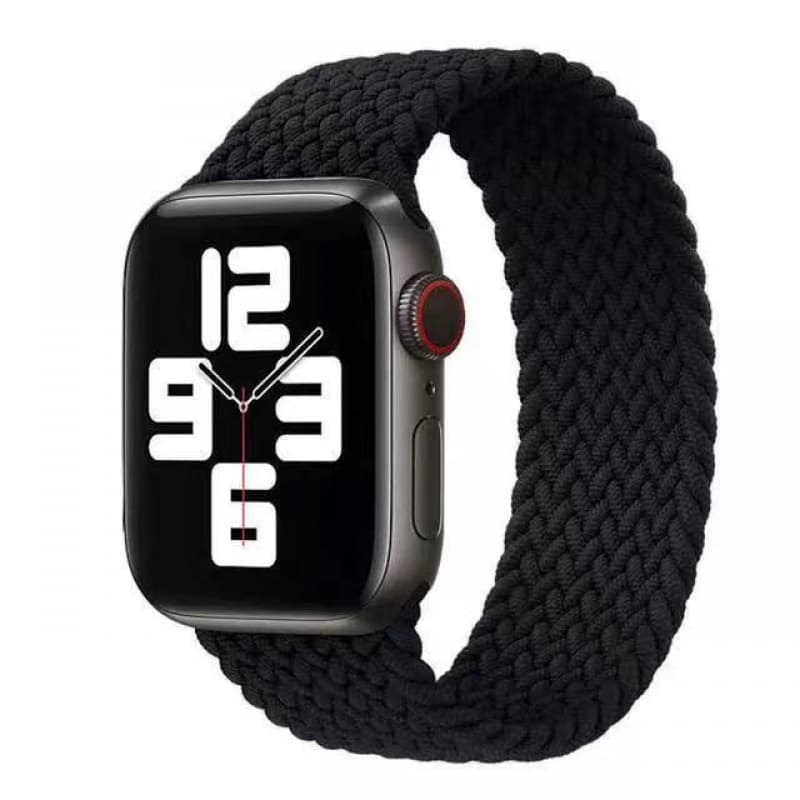 アップルウォッチバンド 編み込みストレッチナイロンバンド