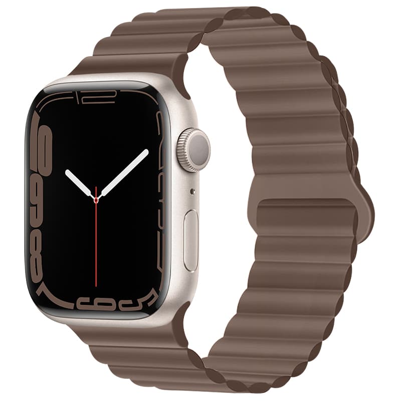 アップルウォッチバンド 磁石式シリコンベルト