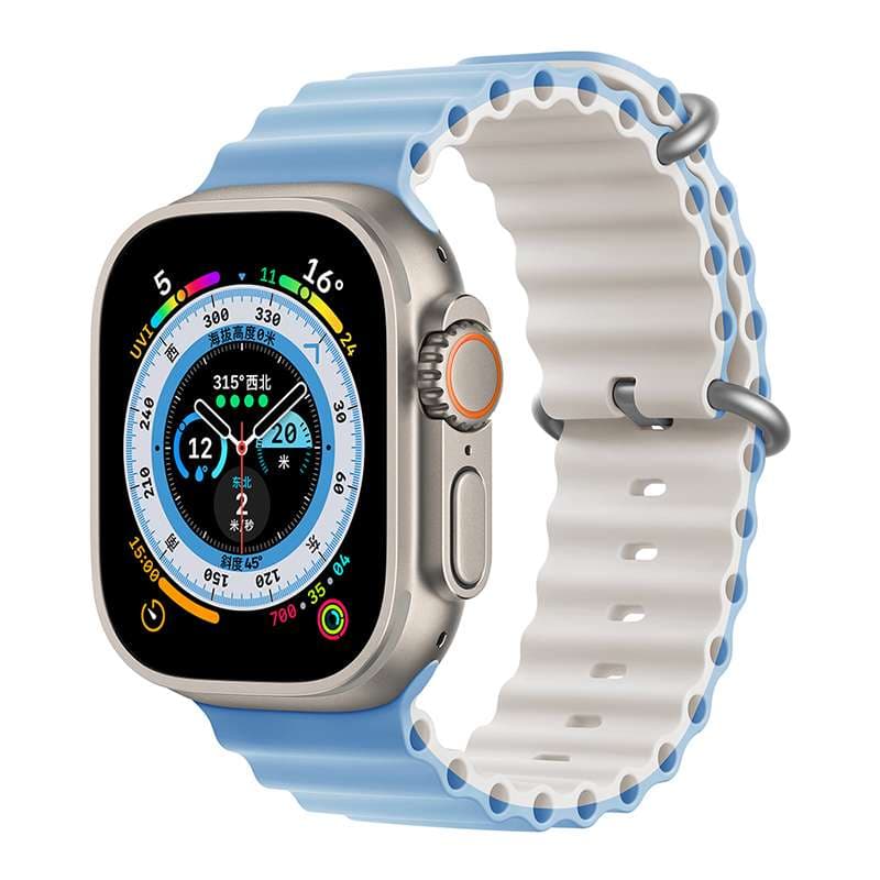 アップルウォッチバンド オーシャンカラー スポーツバンド for Apple Watch