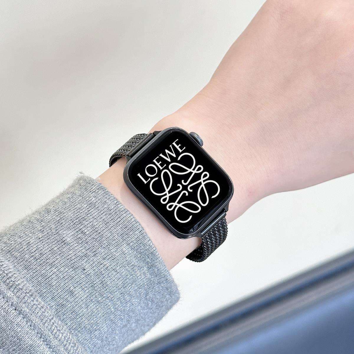 アップルウォッチバンド ブランド ミラネーゼループ 時計バンド