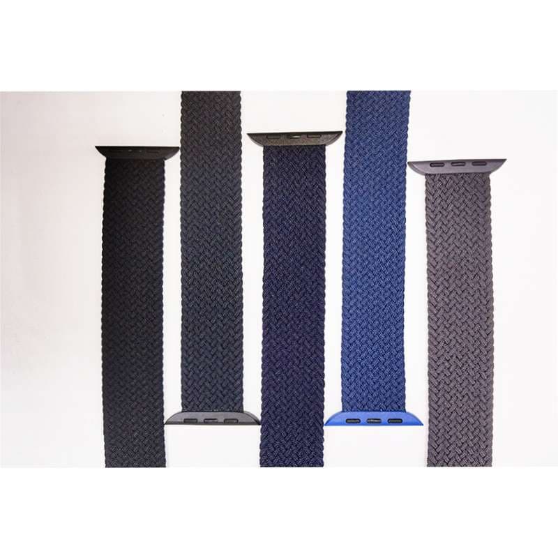 アップルウォッチバンド 伸縮性編み込みソロループバンド