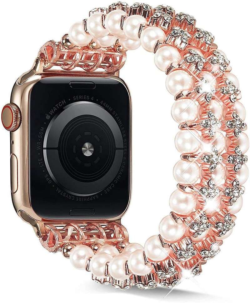 アップルウォッチバンド パールラグジュアリー