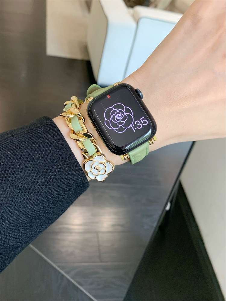 アップルウォッチバンド フローラルシャームウォッチバンド