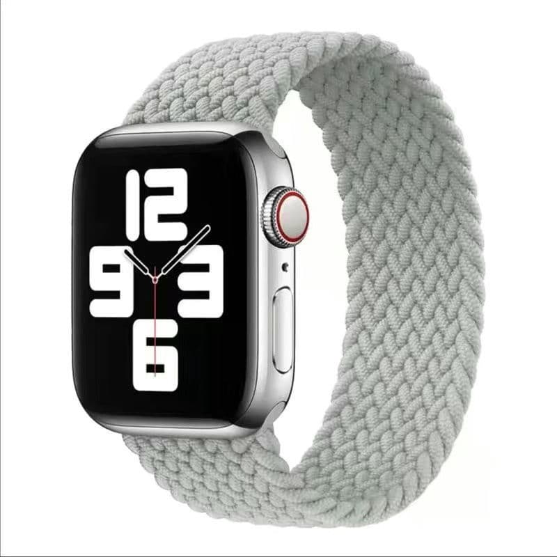アップルウォッチバンド 編み込みストレッチナイロンバンド