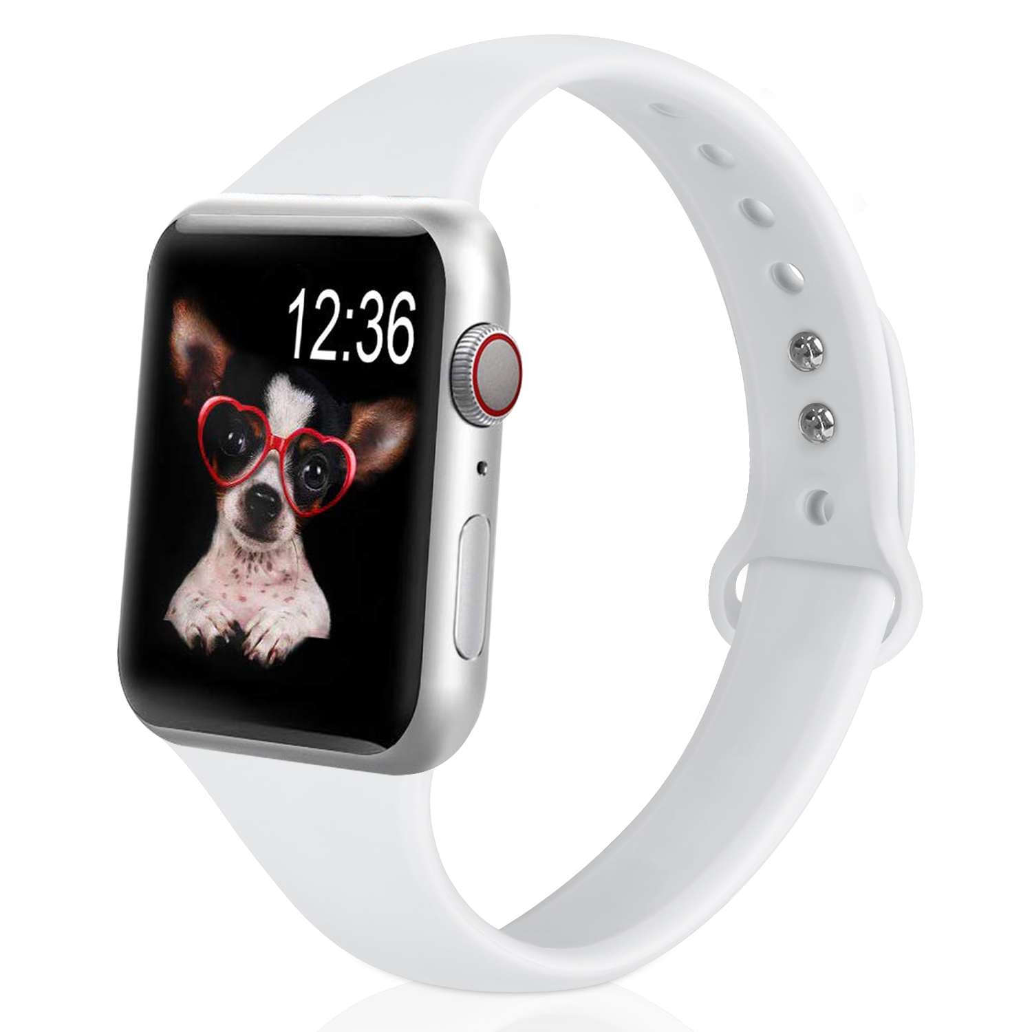 アップルウォッチバンド シリコン製スポーツバンド