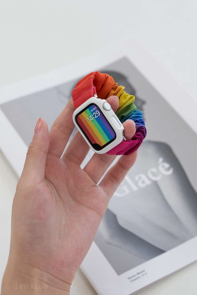 アップルウォッチバンド シュシュスマートウォッチバンド