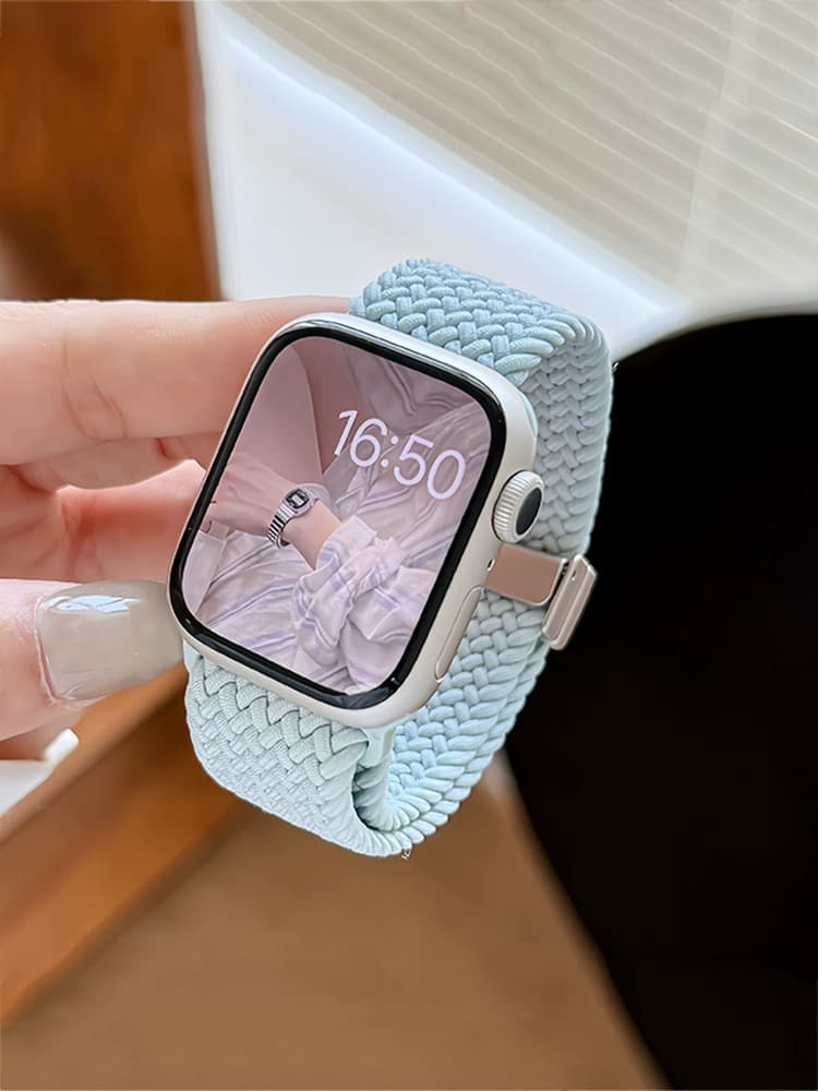 アップルウォッチバンド メッシュデザイン編込みバンド