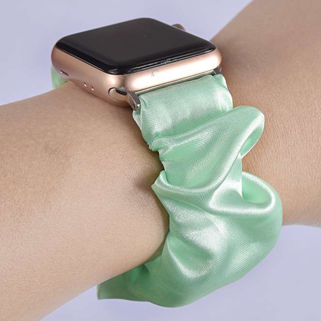 アップルウォッチバンド シャーリングシルクスマートウォッチバンド