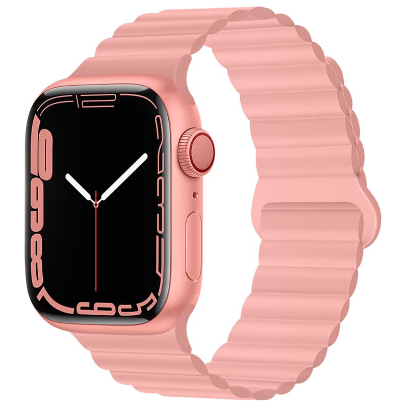 アップルウォッチバンド 磁石式シリコンベルト