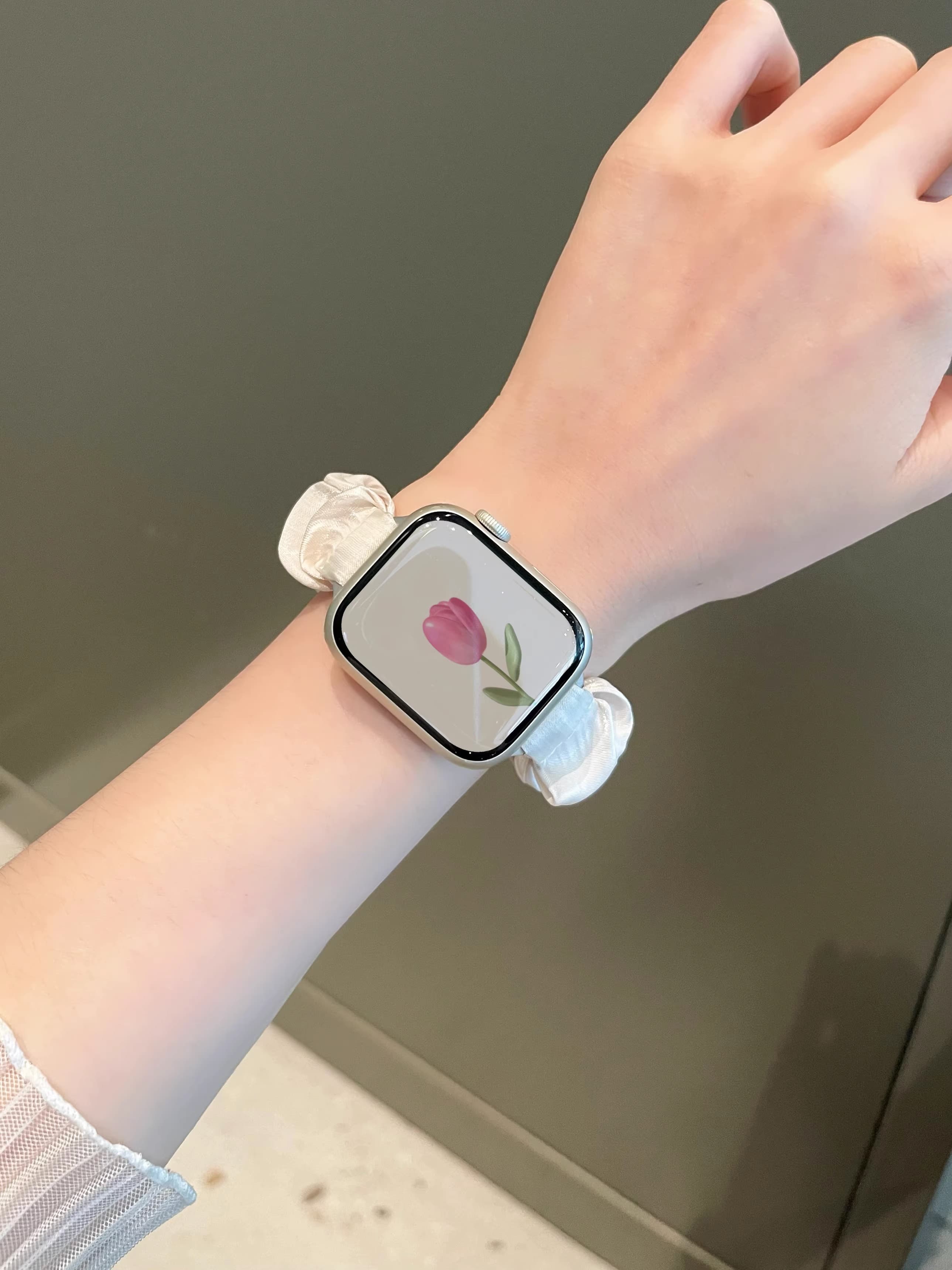 アップルウォッチバンド なめらかシャーリングバンド