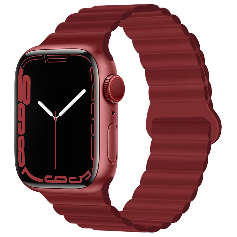 アップルウォッチバンド 磁石式シリコンベルト