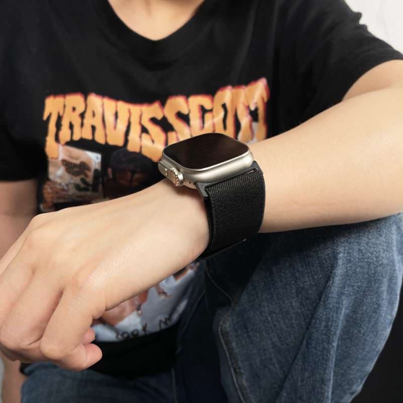 アップルウォッチバンド 織りナイロン スポーツループ ウォッチバンド
