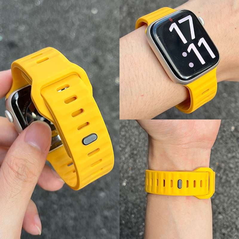 アップルウォッチバンド スポーツ型シリコンウォッチバンド