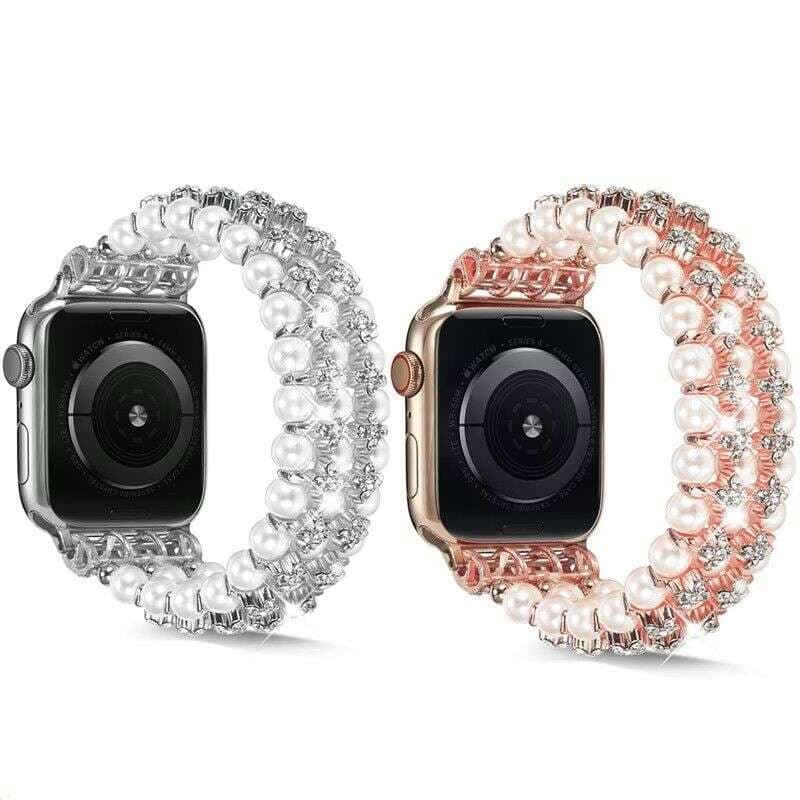 アップルウォッチバンド パールラグジュアリー