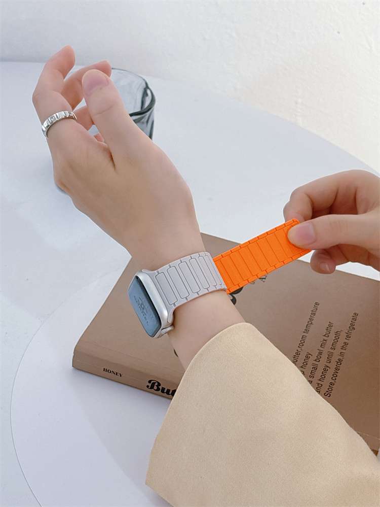 アップルウォッチバンド アップルウォッチ用 ツートンカラースポーツバンド