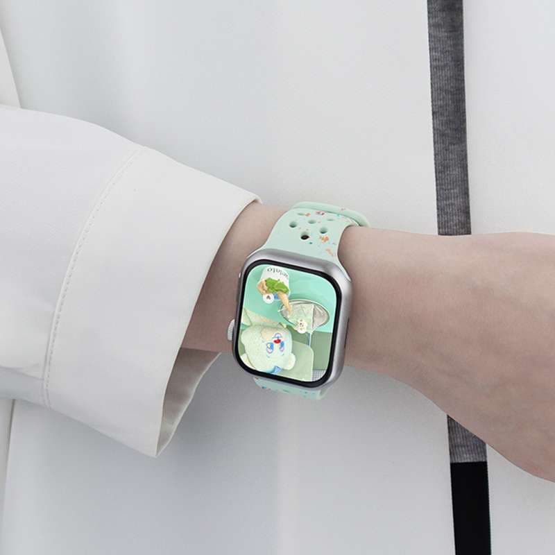 アップルウォッチバンド パステル調スマートウォッチバンドセット