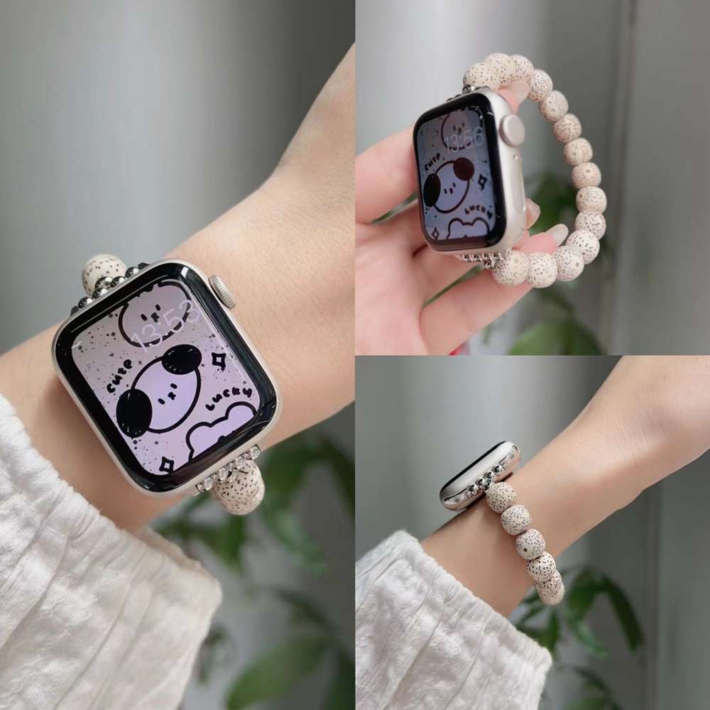 アップルウォッチバンド 天然石ビーズの