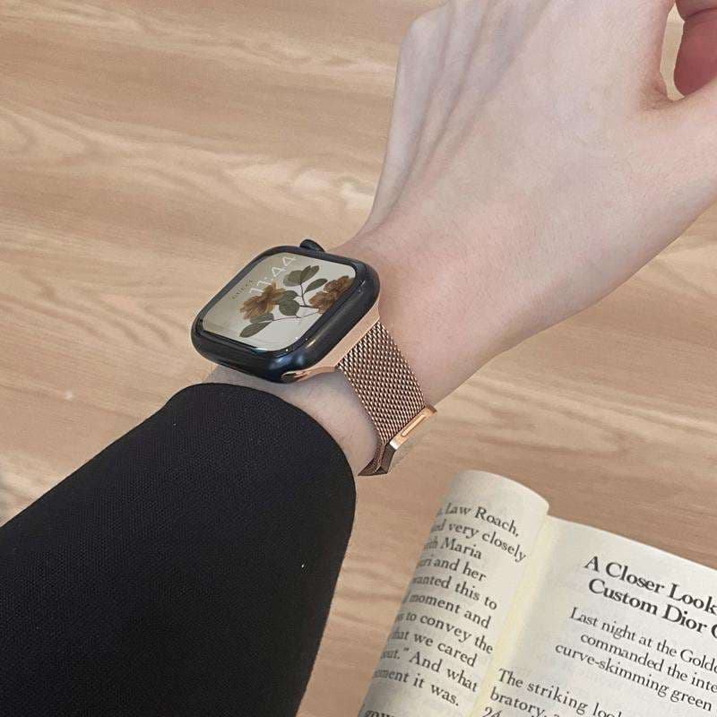 アップルウォッチバンド ラグジュアリーメッシュバンド for Apple Watch