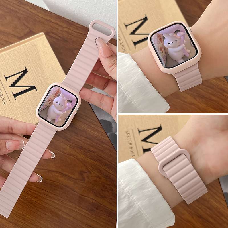 アップルウォッチバンド かわいいキャラクター柄スマートウォッチ用バンド