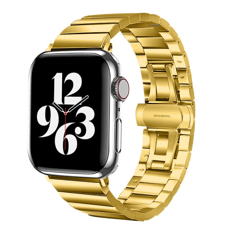 アップルウォッチバンド ステンレス 高級感溢れるステンレス製金属バンド