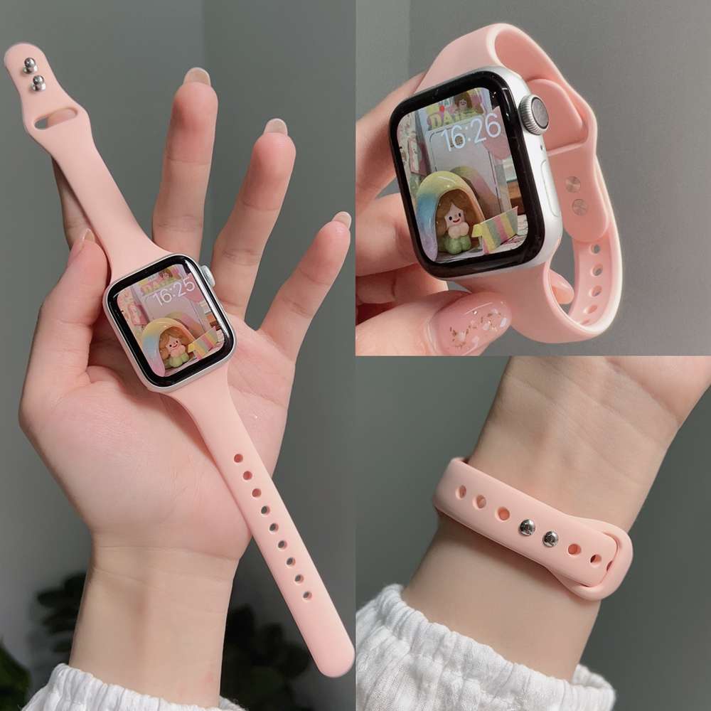 アップルウォッチバンド シリコン製スポーツバンド