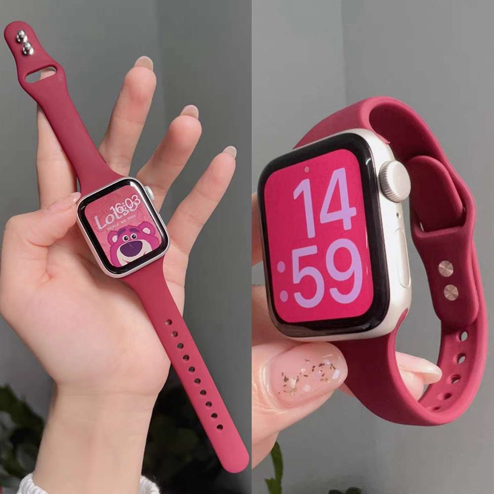 アップルウォッチバンド シリコン製スポーツバンド