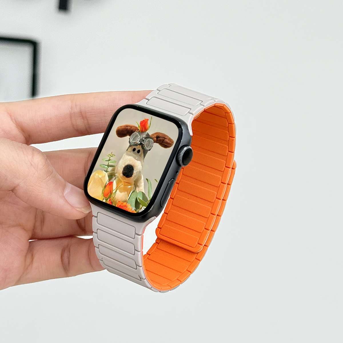 アップルウォッチバンド オシャレで楽しいキャラクター柄スマートウォッチバンド