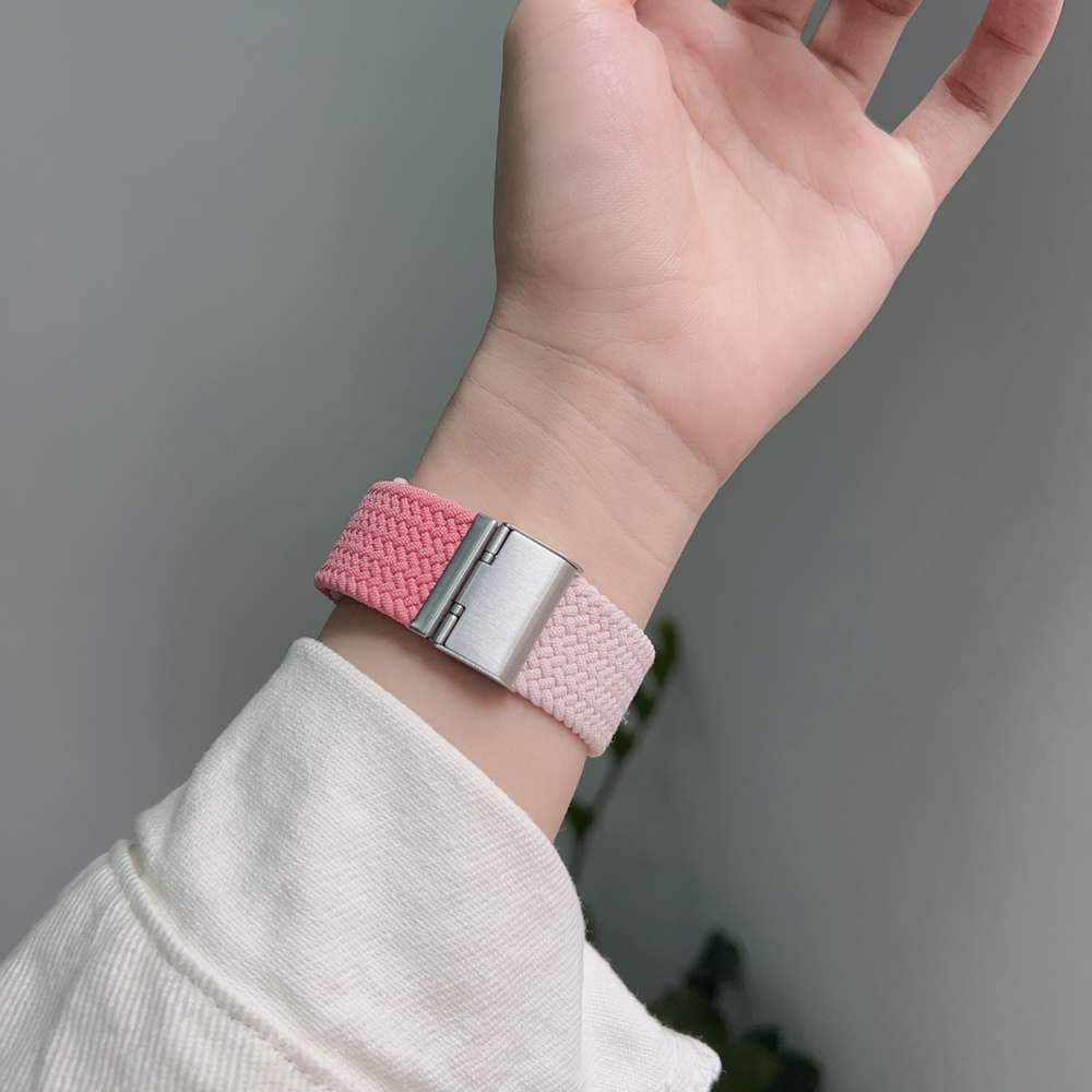 アップルウォッチバンド 編み込みスタイル伸縮性ウォッチバンド