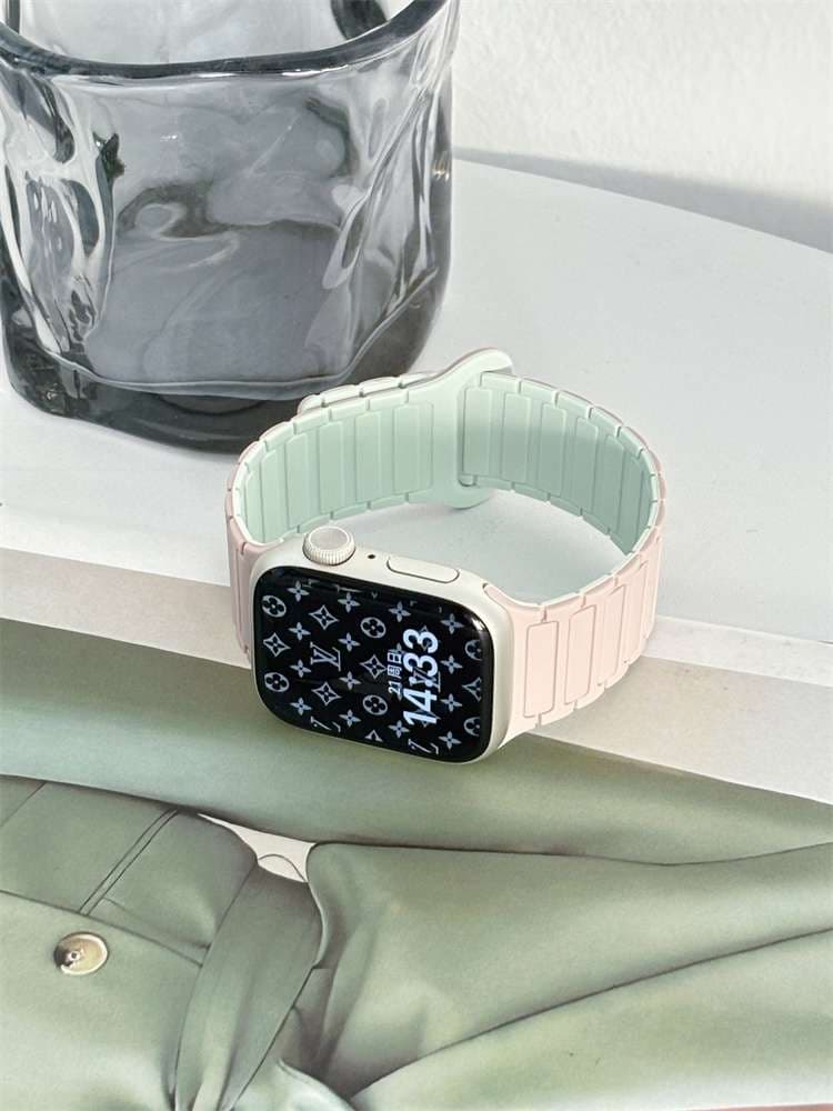 アップルウォッチバンド アップルウォッチ用 ツートンカラースポーツバンド