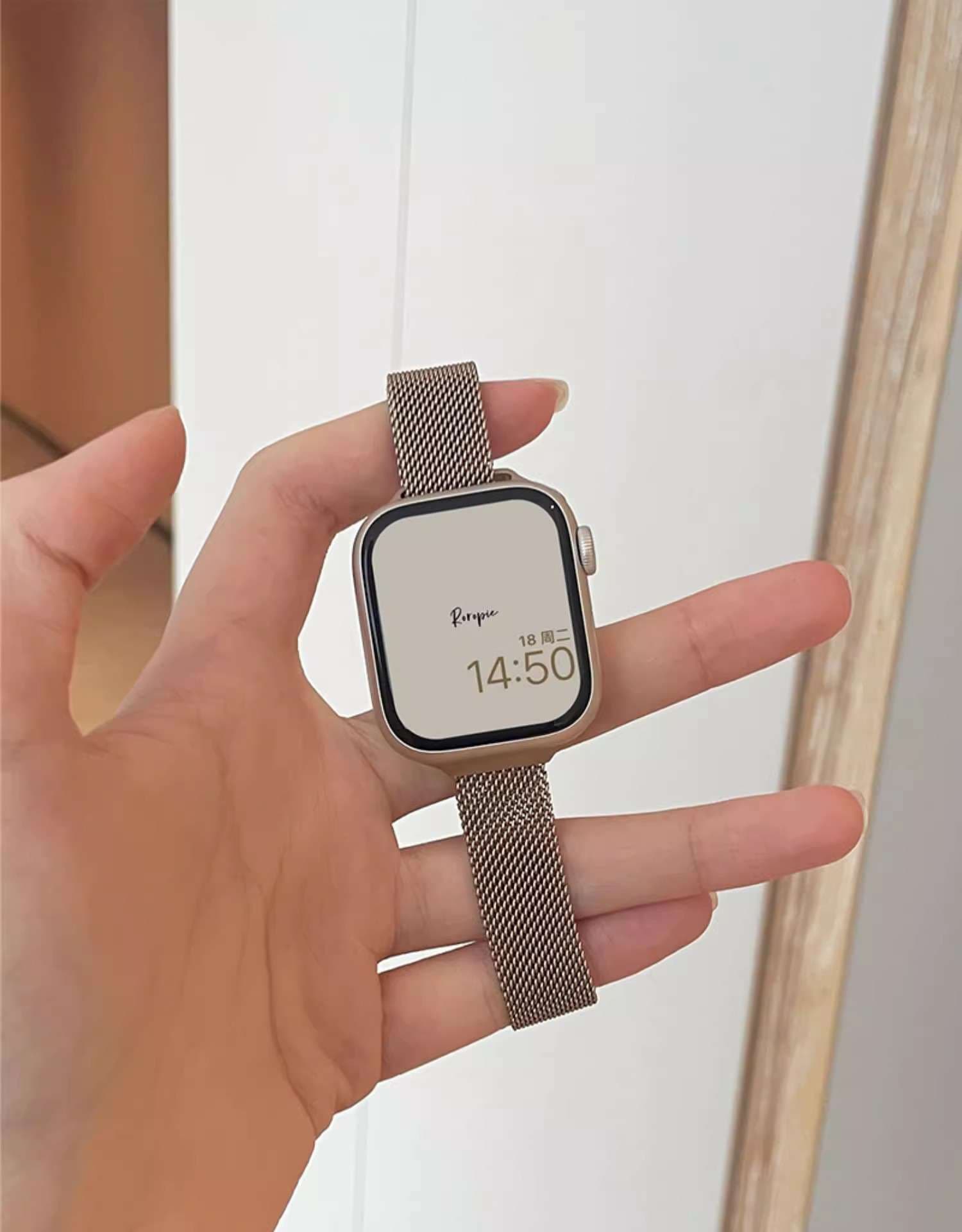 アップルウォッチバンド ラグジュアリーメッシュバンド for Apple Watch