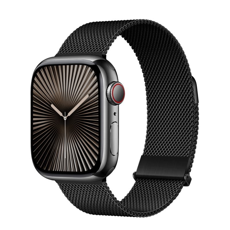 アップルウォッチバンド メッシュ編みステンレスバンド
