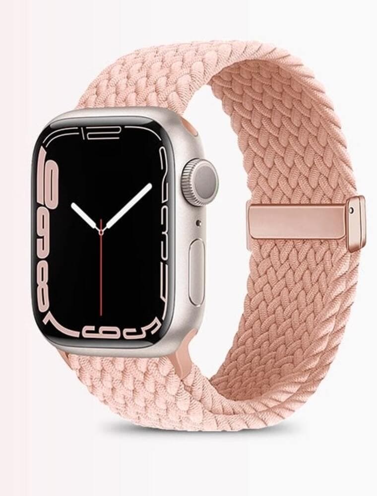 アップルウォッチバンド iWatch用 星光色マグネット編み込みバンド