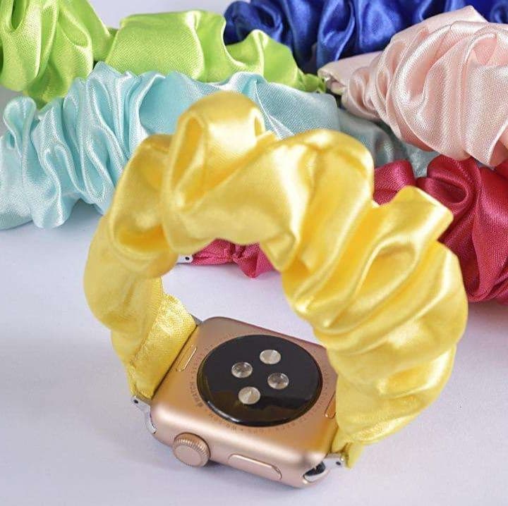 アップルウォッチバンド シュシュ