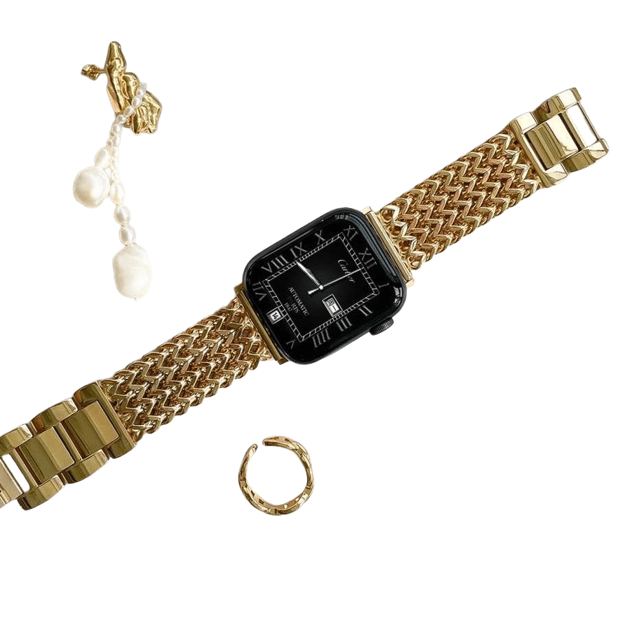 ゴールドのapplewatchバンドおすすめ5選!高級感ある輝きで手元を華やかに演出